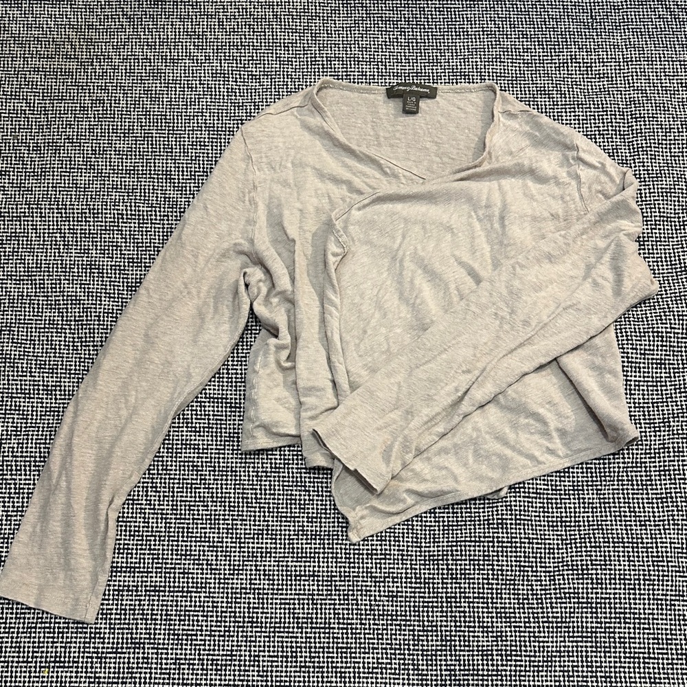 Tommy Bahama Tan Cardigan